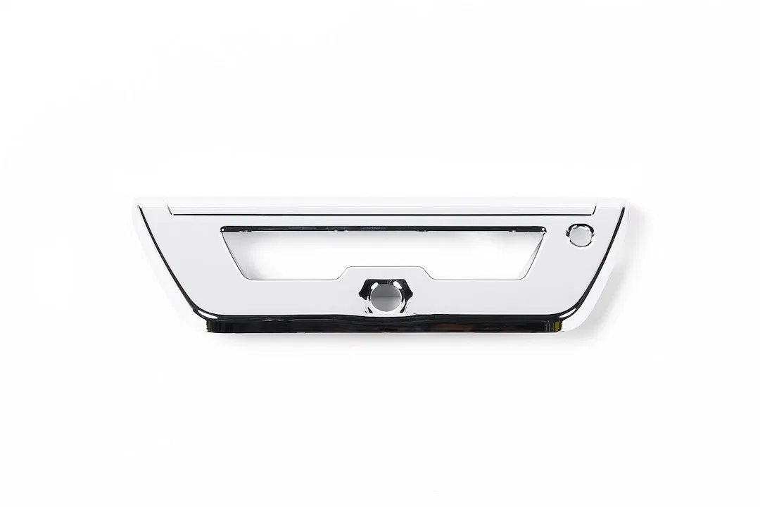 401080 – PUTCO Tailgate Handle Cover, Chrome Plated ABS Plastic With Push Button Tailgate Assist/ Back-Up Camera And ...